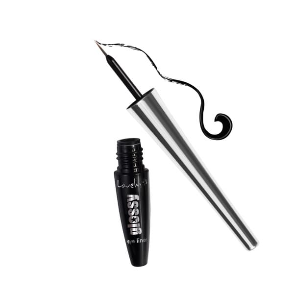 Vacker Glänsande Eyeliner Flytande Svart, 2 ml