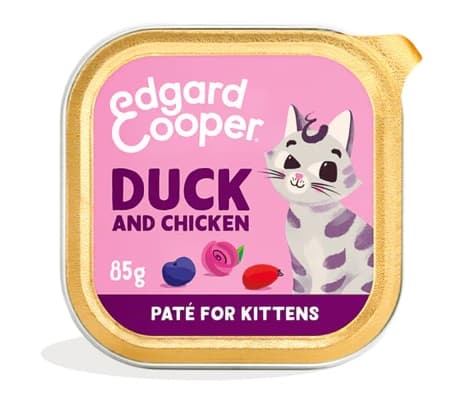 Edgard Cooper Katt Paté med Anka & Kyckling, 85g