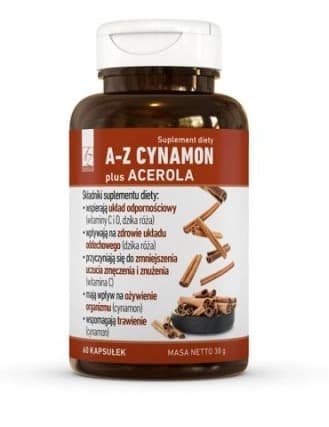 A-Z Kanel Plus Acerola, 60 kapsler