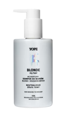 Yope Blond Schampo för blond och blekt hår, 300 ml