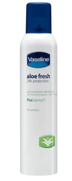 Vaselinen Deodoranttisuihke Aloe Herkälle Iholle 250 ml