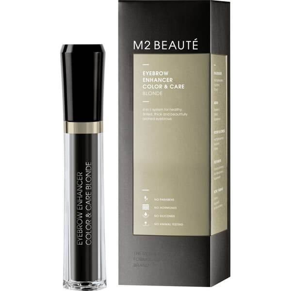 M2 Beauté Øjenbrynsstyrkende Gel til Blondt Hår, 6ml