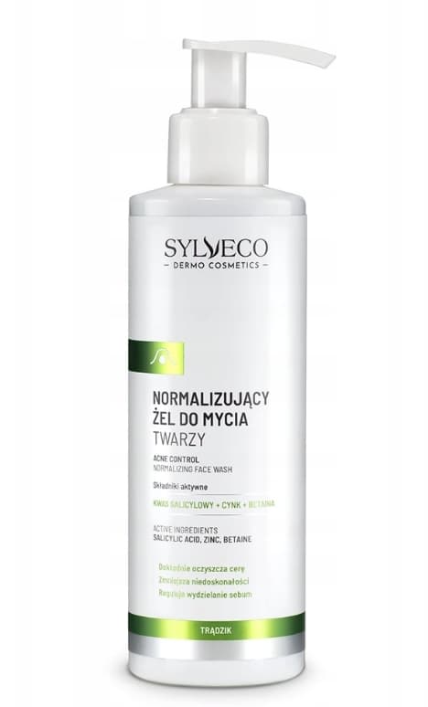Sylveco Dermo Akne Normaliserende Ansigtsvask Gel, 200 ml