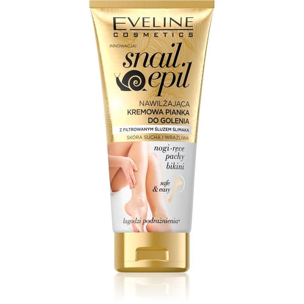 Eveline Snail Epil Fugtgivende Depilationsskum med snegleslim, 175 ml