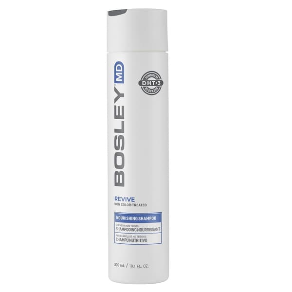BosleyMD Revive Hiusten Kasvua Vauhdittava Shampoo Värittömille Hiuksille, 300 ml