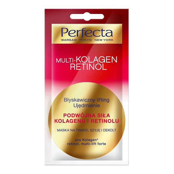 Kollagen-Retinol Ansiktsmask för hela övre kroppen, 8ml
