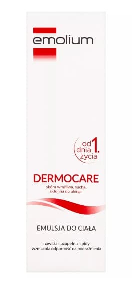 Emolium Mild Body Lotion til Babyer og Børn, Fugtgivende og Beskyttende til Hud, 400ml