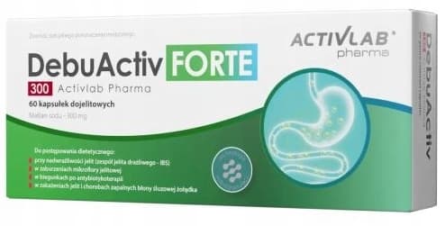 DebuActiv Forte 300 Kosttillskott 60 kapslar