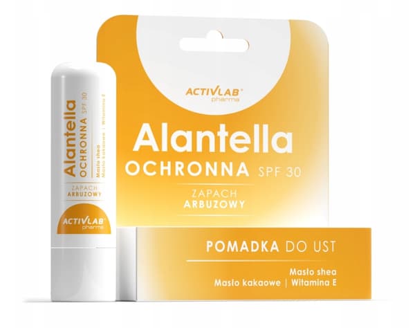Activlab Pharma Alantella, Skyddande Läppbalsam SPF 30, 4.9 g