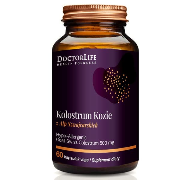 Doctor Life Vuohenkolostrum 500mg, 60 kapselia