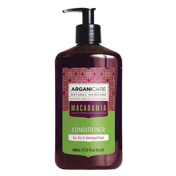 Arganicare Macadamia Balsam til Tørt og Beskadiget Hår, 400ml