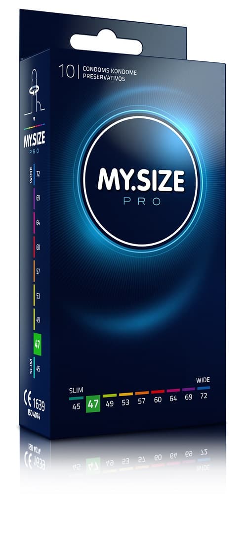 My Size PRO, Kondomer 47mm, 10 st