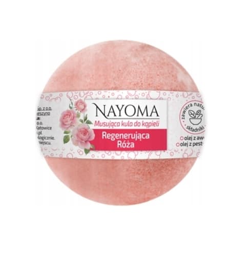 Nayoma Återställande Badbomb Rosa, 130g