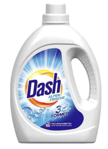 Dash Vaskemiddel med Alpefriskhed, 2,2 l