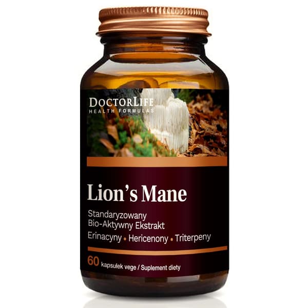 Doctor Life Lion’s Mane, 60 kapslar