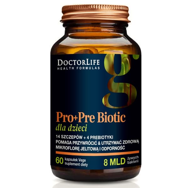 Doctor Life Pro+Pre Biotic lapsille, 60 kapselia