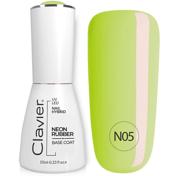 Clavier Lyxig Neon Gummibas Flerfärgad Bas N05 Gul Regnbåge, 10ml