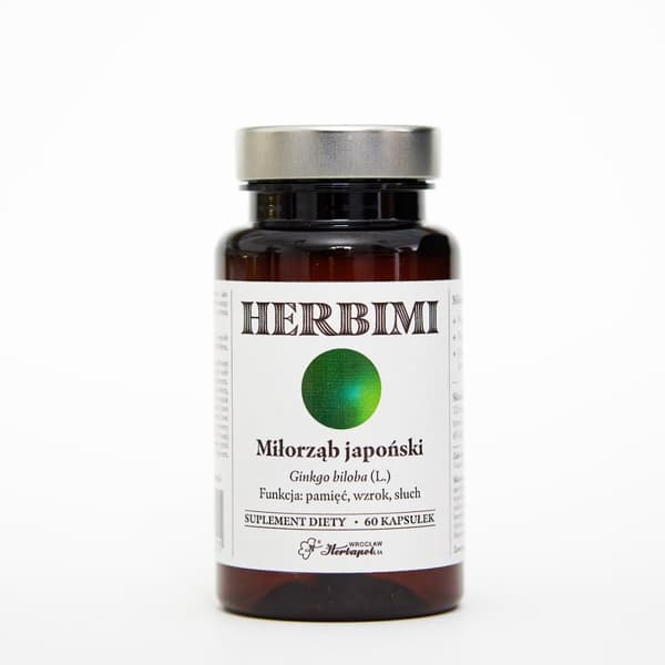Herbimi Gingko Biloba - 60 kapselia - Aivotoimintaa tukevat luontaistuotteet