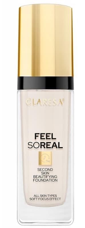 Claresa Feel So Real Foundation 01, 34g
