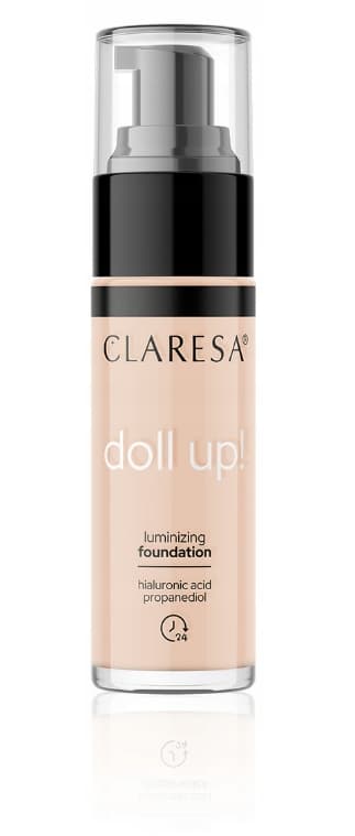 Claresa Oplysende Foundation Doll Up 05, 34 g
