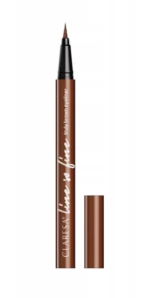 Claresa Eyeliner Pen Line So Fine, Brun, 1 Styck