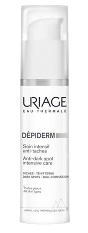 Uriage Eau Thermale Depiderm Päivävoide Pigmenttiläiskiä Vastaan SPF50+, 30 ml