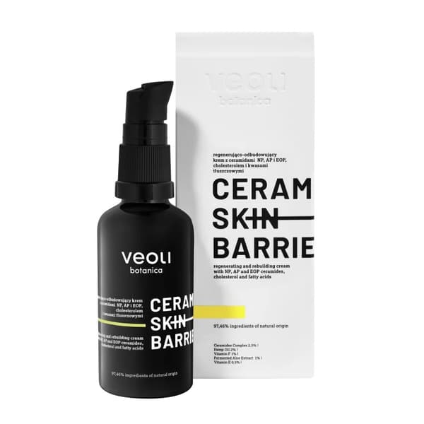 Veoli Botanica Återställande och Föryngrande Kräm med Ceramider, 40ml