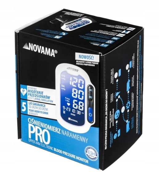 Blodtryksmåler Overarm NOVAMA PRO BPM65B, 1 stk