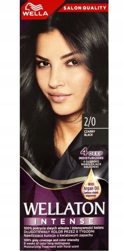 Wellaton Intensiv Farvecreme 2/0 Sort
