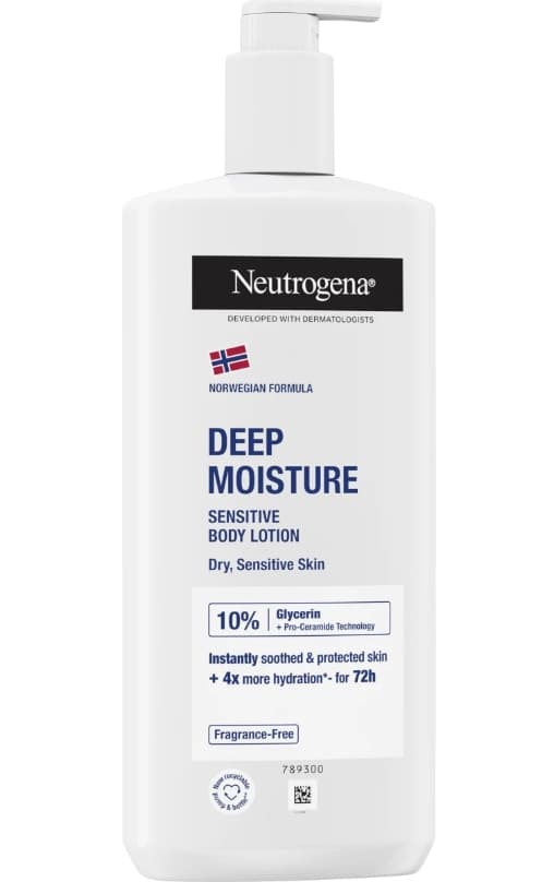 Neutrogena Djupt Fuktgivande Balsam för Känslig Hud, 400 ml