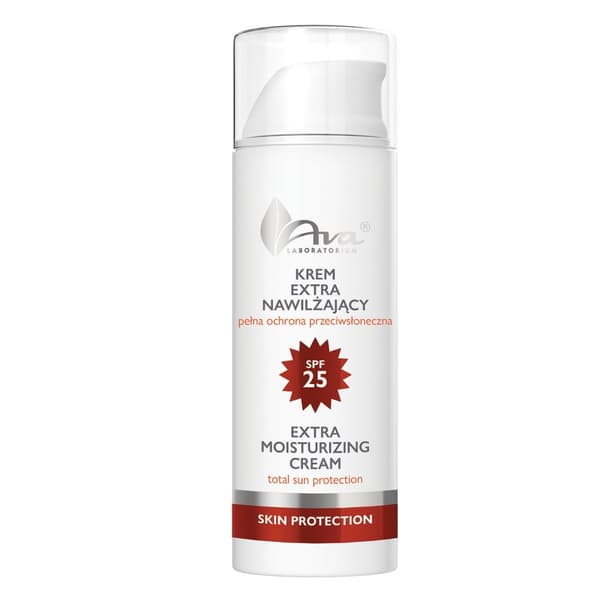 AVA Ihonsuoja Extra Kosteuttava aurinkovoide SPF25, 50 ml