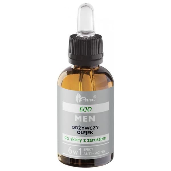 AVA ECO Mænds Nærende Skægolie, 30 ml