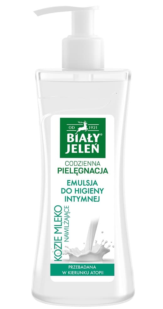 Biały Jeleń Intim Hygiejne Emulsion med Gedemælk, 265 ml
