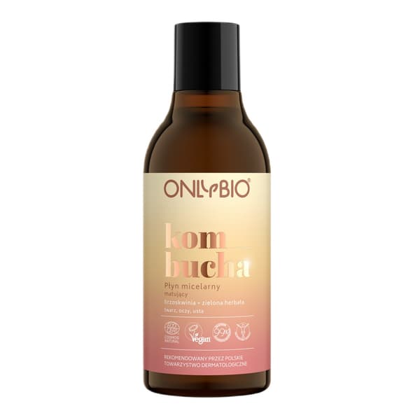 Onlybio Kombucha Mattapintainen Misellivesi, 300 ml