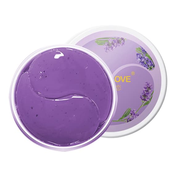 SersanLove Hydrogel Øjenmasker med Lavendelekstrakt, 60 stk