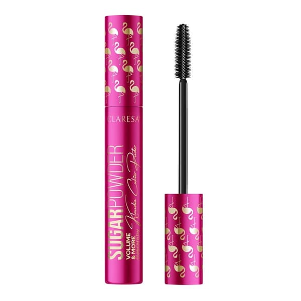 Claresa SugarPowder Volume&More Forlængende Mascara Sort, 10 g