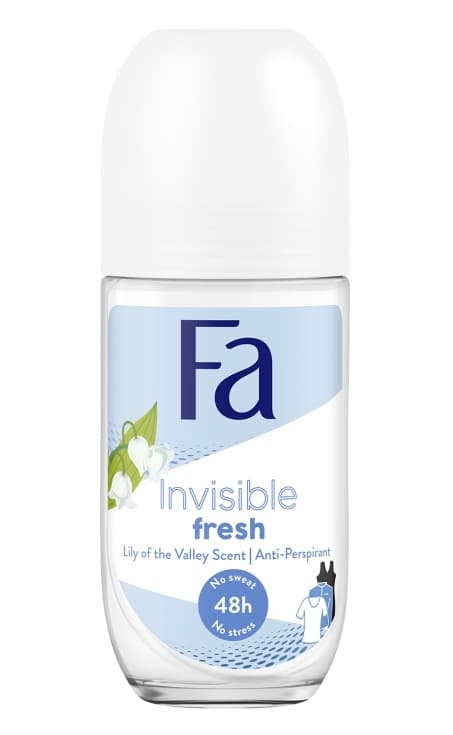 Fa Osynlig Fresh Liljekonvalj Antiperspirant Roll-On, 50 ml