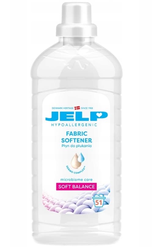 Jelp Hypoallergenisk Skyllemiddel Soft Balance, 1800 ml