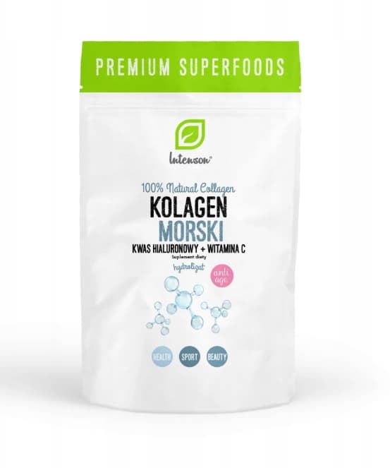 Intenson Marin Kollagen Hyaluronsyra + Vitamin C, 60 g