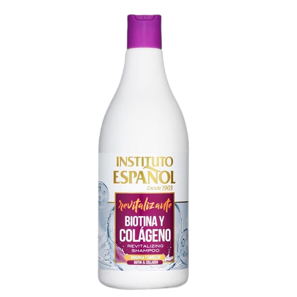 Instituto Espanol Genoplivende Shampoo med Biotin og Kollagen, 750 ml