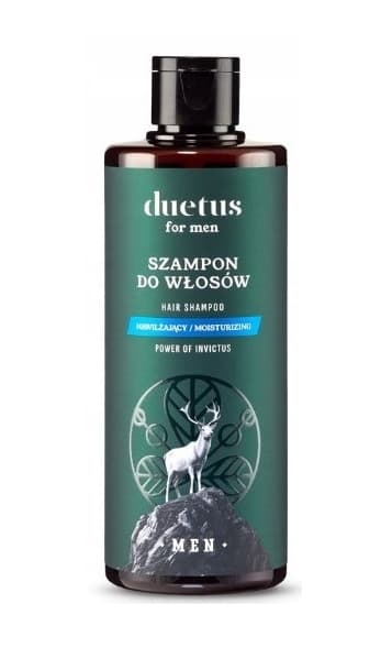 Duetus Mænds Invictus Kraft Fugtende Hårshampoo, 300 ml