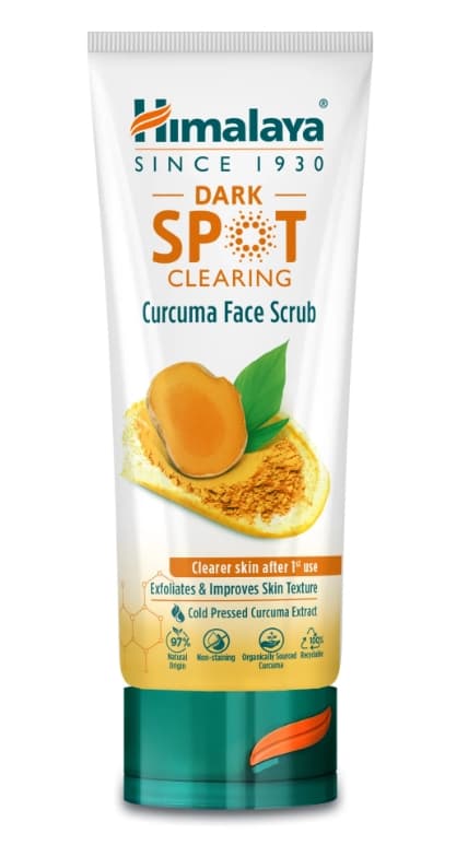 Himalaya Mörka Fläckar Borttagning Curcuma Ansiktspeeling, 75 ml