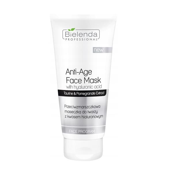 Bielenda Anti-Aging Maske med Hyaluronsyre, 175 ml