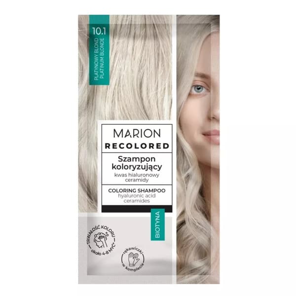 Marion Färgningsschampo Platinum Blond 10.1, 35ml