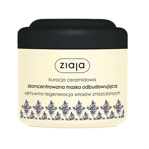 Ziaja Ceramide Kur Plejende Maske til Skadet Hår, 200 ml