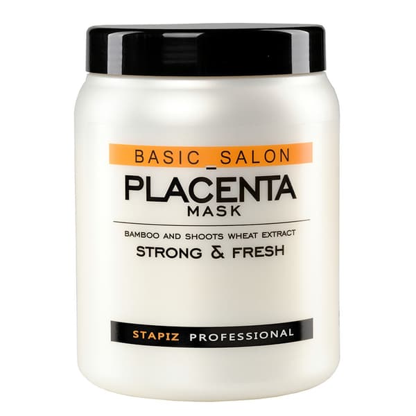 Stapiz Basic Hårmaske Placenta, 1000 ml