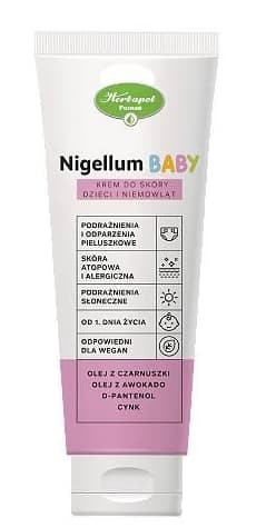 Nigellum Baby Hudkräm för barn och spädbarn, 200 ml