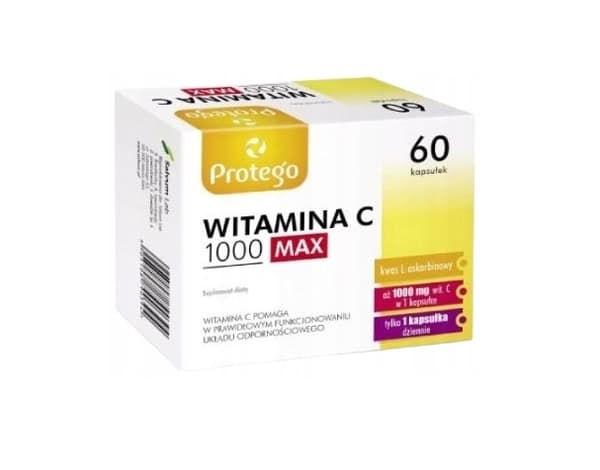 Protego C-Vitamin 1000 Max, 60 kapsler