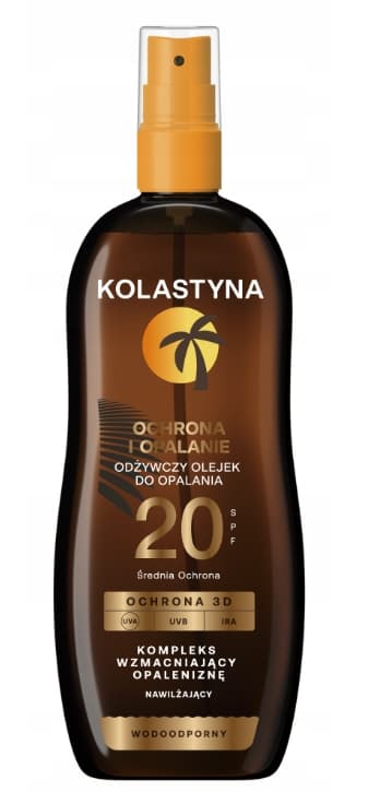 Kolastyna Ravitseva Aurinkoöljy SPF20, 150 ml