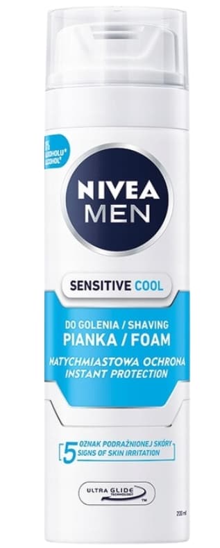 Nivea Men Sensitive, Kylande Rakspray, 200 ml